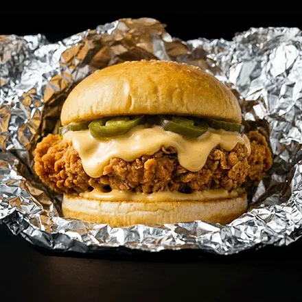 Cheesy Drip Burger